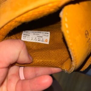 Timberland Mustard Leather Footwear